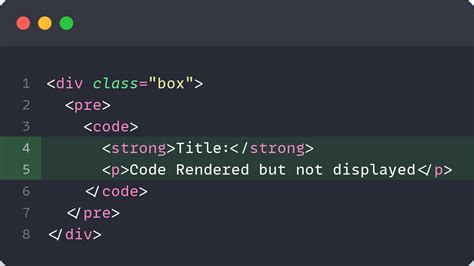 HTML Tag Code Example 的图像结果