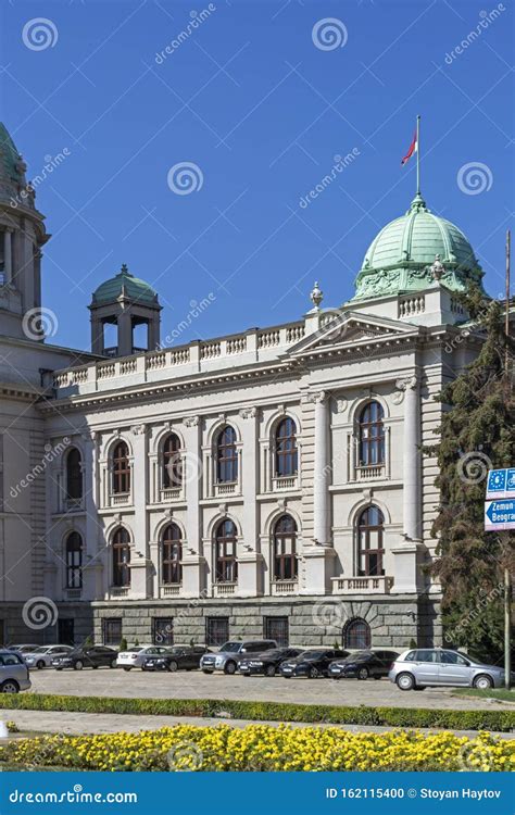 National Assembly of Serbia in City of Belgrade, Serbia Editorial Image ...