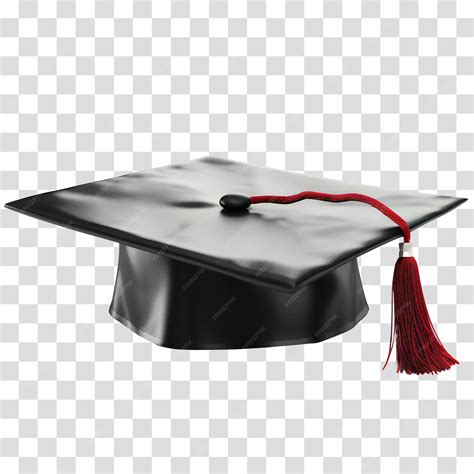Premium PSD | Graduation cap isolated on transparent