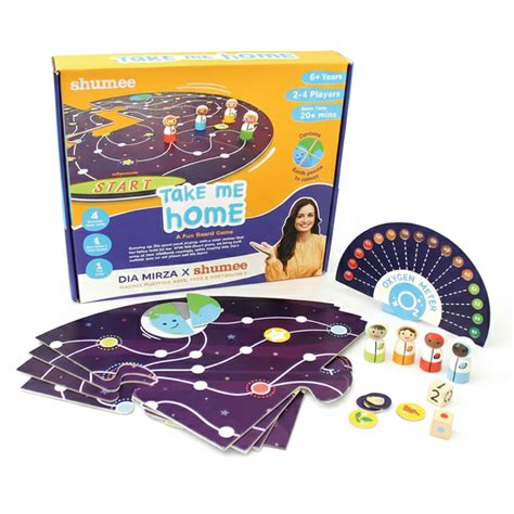 Adventurous Board Game - Take Me Home - Dia Mirza X Shumee Board Game ...