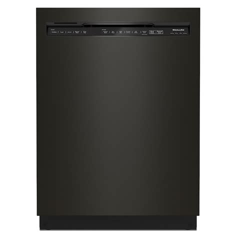KitchenAid 24-in Front Control Built-In Dishwasher With Third Rack ...