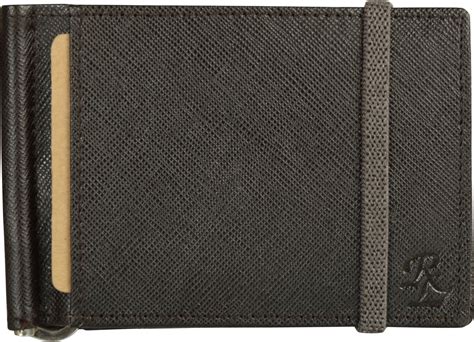 RLE Men Brown Genuine Leather Money Clip Brown - Price in India ...