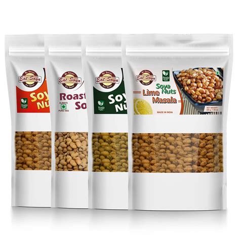 Eat Soya...BE SMART EAT SMART Healthy Roasted Soybean Namkeen And ...