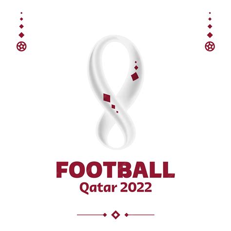 Premium Vector | Qatar 2022 football competition vector design. not ...