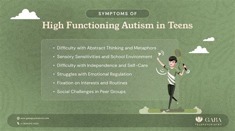 High Functioning Autism Symptoms - Gaba Online Psychiatrist