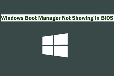 Image result for Boot Manager Files Window 7