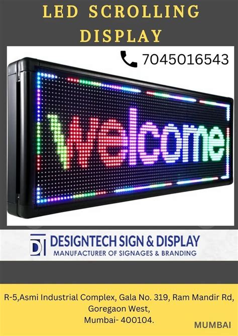 Image result for LED Display Sign Board