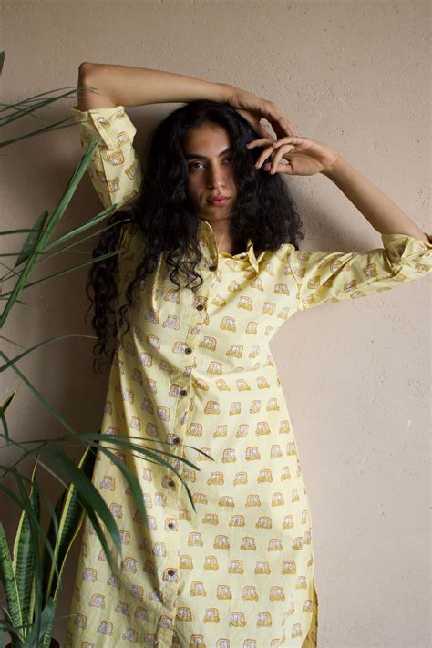 YELLOW YATRA DRESS– CHHAPA
