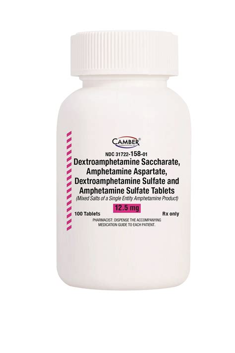 Amphetamine IR – Camber Pharmaceuticals