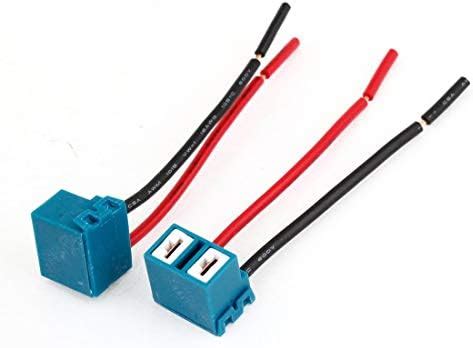 ELECTROPRIME 2 x H7 Ceramic Headlight Light Bulb Wire Connector Socket ...