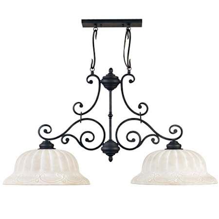 Livex Lighting 8222-54 Royal 2 Light 1 Tier Linear Chandelier ...