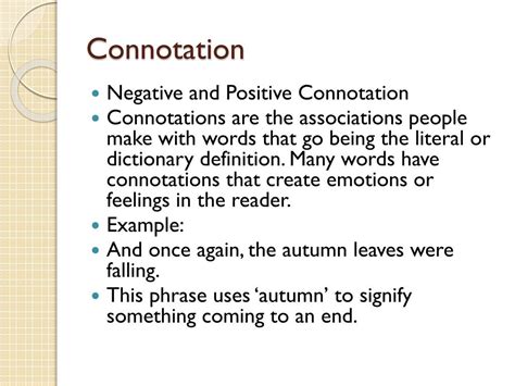 Connotation Word Examples 的图像结果