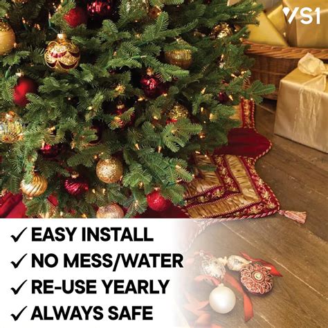 Buy American Christmas Tree Co. - Pre-Lit Artificial, Dual Color LED ...