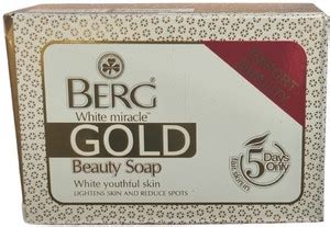 BERG WHITE MIRACLE GOLD BEAUTY SOAP 100g - Price in India, Buy BERG ...