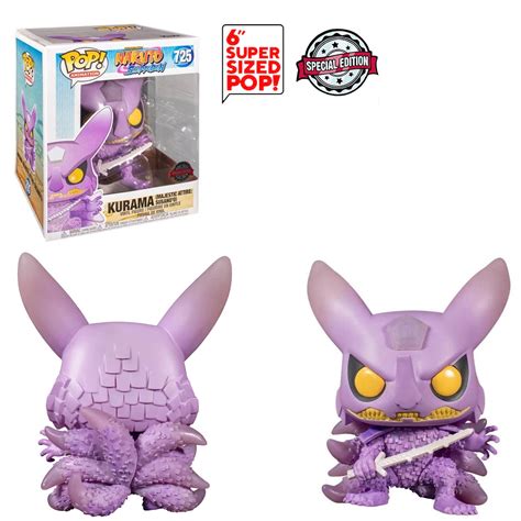 Funko POP! Animation: Shonen Jump Naruto Shippuden #725 - Kurama ...