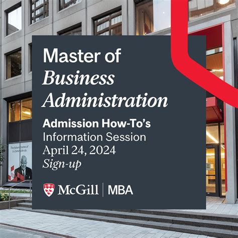 MBA Admissions How-To's | McGill University - Desautels Faculty of ...