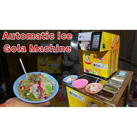 Ice Flaking Machine - Ice Gola Machine Manufacturer from Ahmedabad