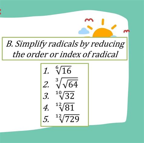 Index Of A Radical