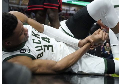 What is the sprained wrist recovery time? Looking at Giannis Antetokounmpo's injury which forced ...