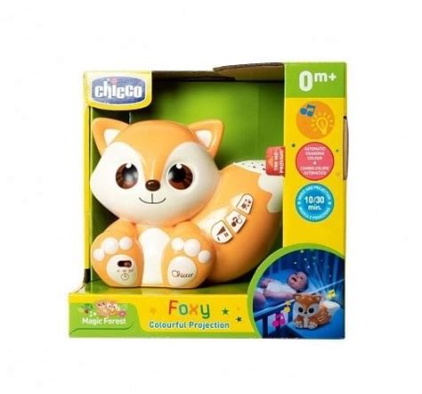 Buy Chicco Foxy Musical Projector for New Born Kids Age 0M+ Online ...