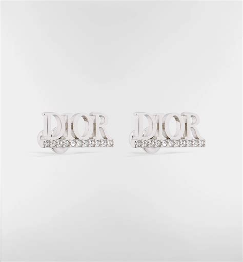 Orecchini a perno Dio(r)evolution Metallo con finitura color argento e ...