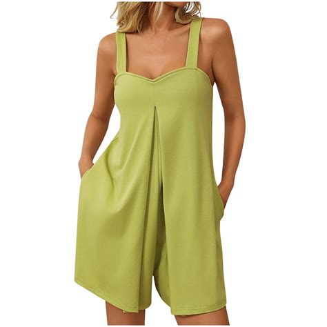 Lime Green Shorts for Women Fall Summer Loose Fit Brunch Pleated ...