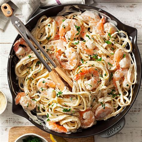 Shrimp Linguine Alfredo