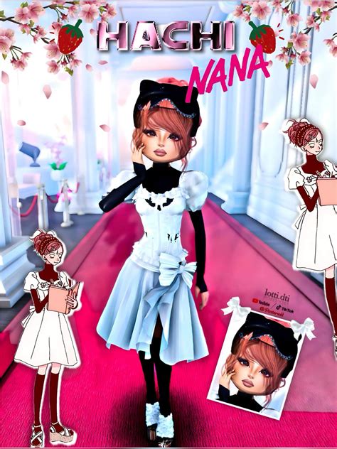 Dress To Impress: NANA, HACHI TIKTOK @LOTTI.DTI | Dress to impress ...