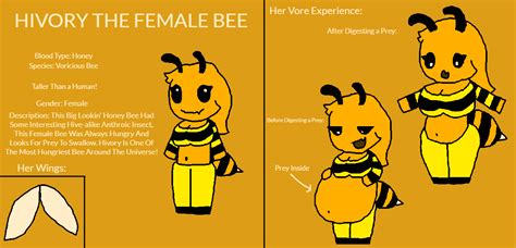 Hivory The Female Bee by Phibkister on DeviantArt