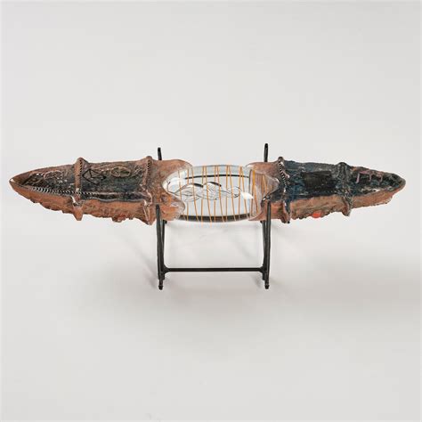 Bertil Vallien, "Precious Cargo", a unique sand cast glass sculpture of ...