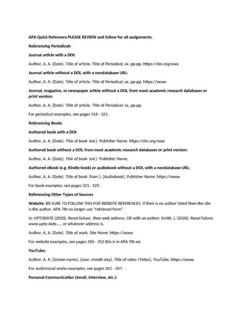 APA Reference Guide 的图像结果