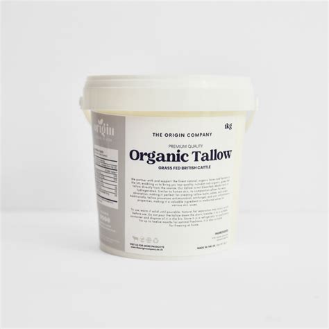 Organic Grass-Fed Beef Tallow 2.5kg | Bulk Tub