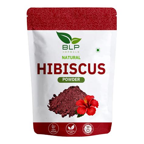 BLP HERBALS Hibiscus Flower Powder for Face Pack and Hair Mask ...