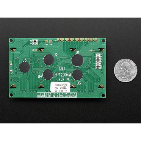 20X4 Parallel LCD Display with Blue Backlight - LCD2004