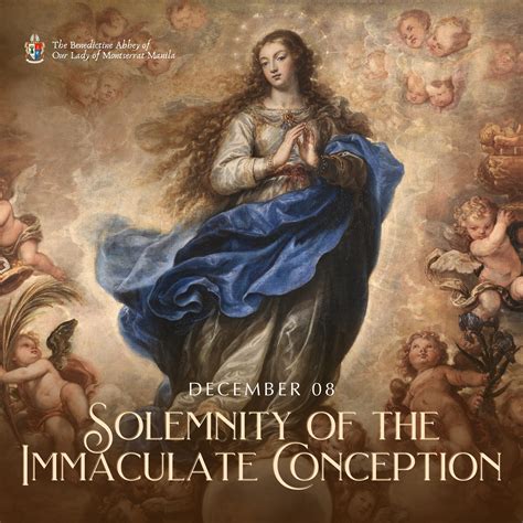 The Benedictine - #Today we celebrate the Solemnity of the Immaculate ...