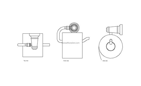 Toilet Paper Holder - Free CAD Drawings