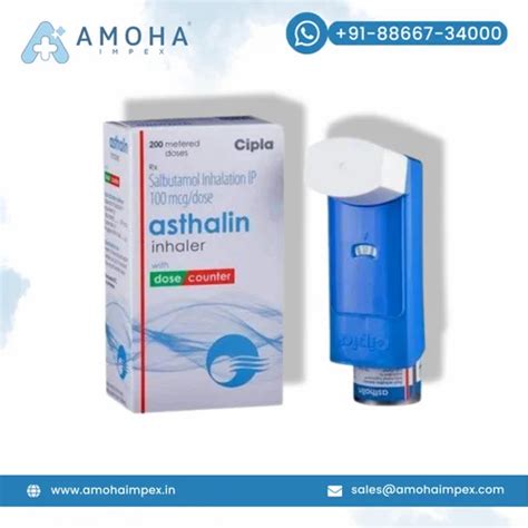 Asthma Drugs - Asthalin Salbutamol Inhaler 100mcg Inhaler) Exporter ...