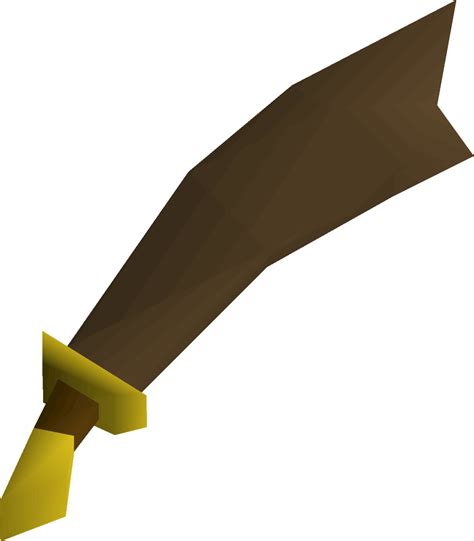 Bronze scimitar - OSRS Wiki