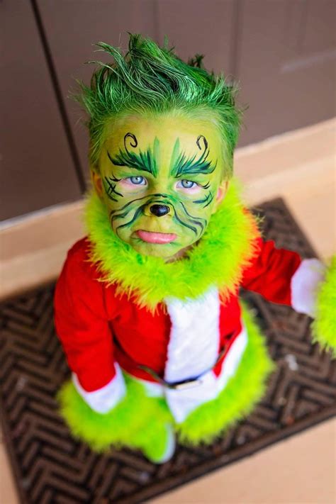DIY Kids Grinch Costume | Grinch costumes, Kids grinch costume, Diy ...