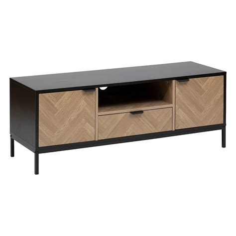 Szafka rtv CHEVRONS, 120 x 40 x 45 cm | home&you