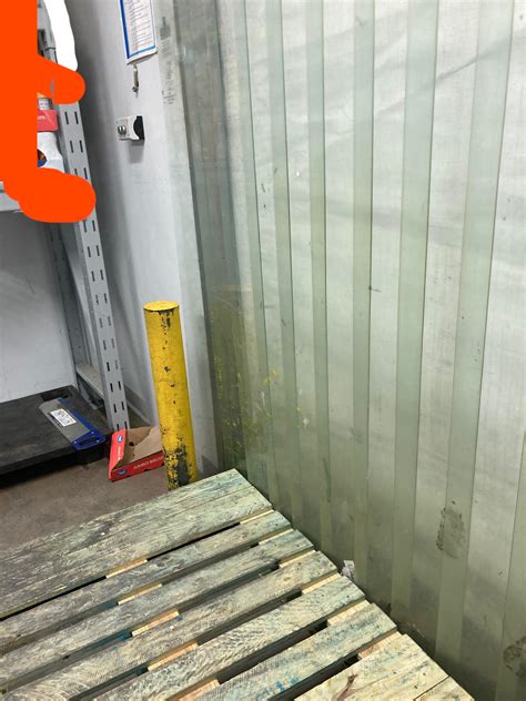 Help, I’m stuck in the walk-in. The button is on the other side of this ...