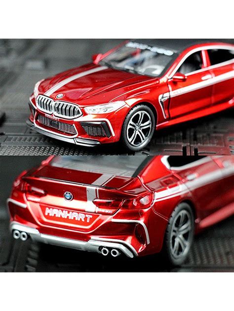 BMW M8 MH8 800 Model Diecast Car 1:24 Scale - Red (TV-S-24) – Toyloft