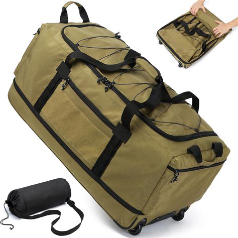Laripwit Collapsible Duffle Bag with Wheels 130-170L India | Ubuy