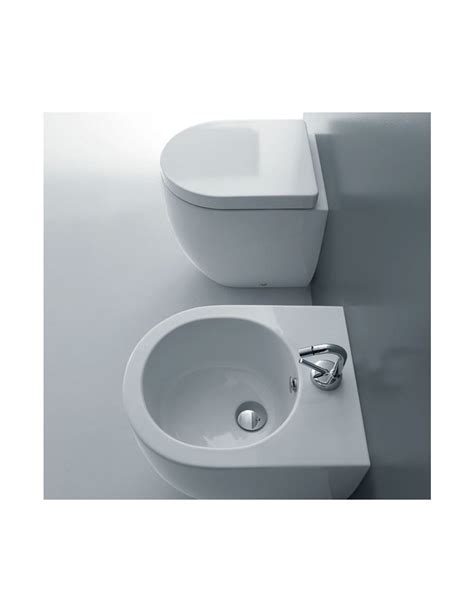 Kerasan Flo 56 Back To wall toilet, bidet, seat | Quaranta Ceramiche