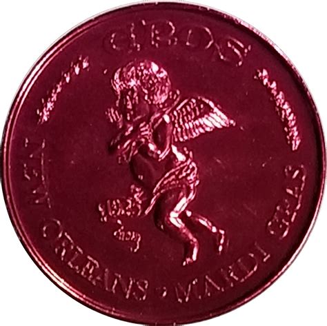 Mardi Gras Token - Eros - Love the South (New Orleans, Louisiana ...
