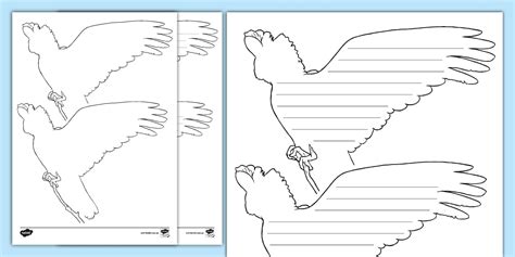 Galah Writing Template (teacher made) - Twinkl