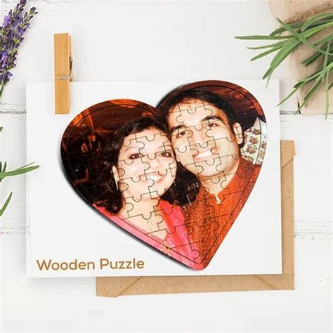 Jigsaw Puzzles and Coasters - Heart Paper Puzzle Sublimation Printable ...