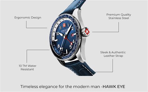 Swiss Military HANOWA Analog Blue Dial Men's Watch-SMWGB0000505 ...
