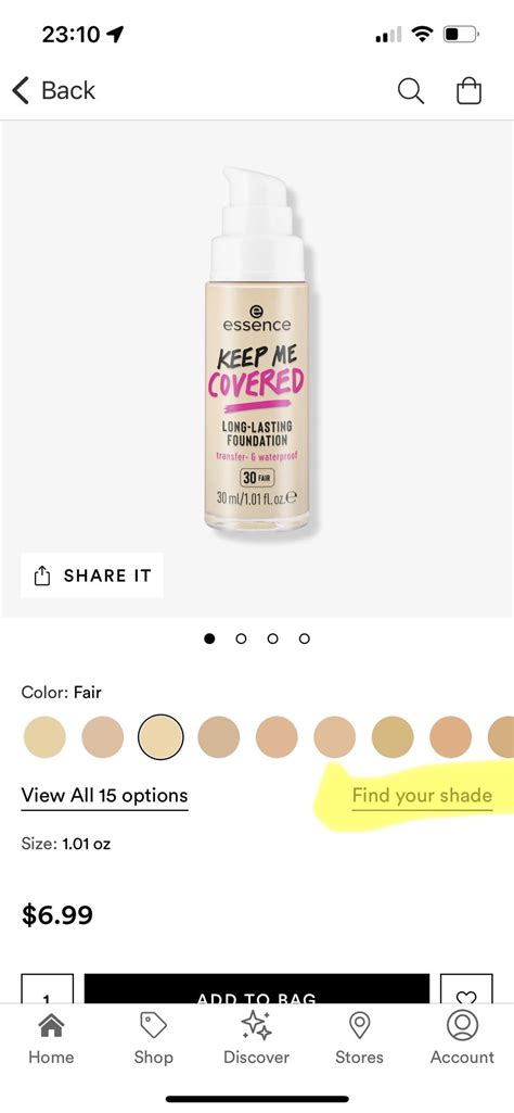 How to find your shade in a brand that does not have testers in the Ulta Beauty app! : r/Ulta