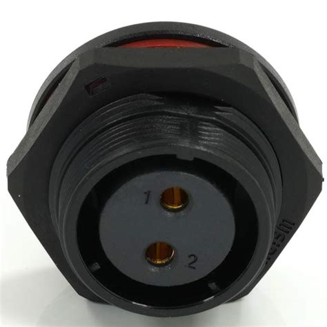 RS PRO | RS PRO Circular Connector, 2 Contacts, Rear Mount, 21 mm ...